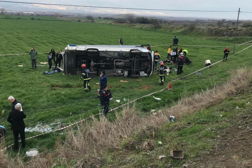 Türkiyədə idmançıları daşıyan avtobus aşıb: iki nəfər ölüb, 26 yaralı var