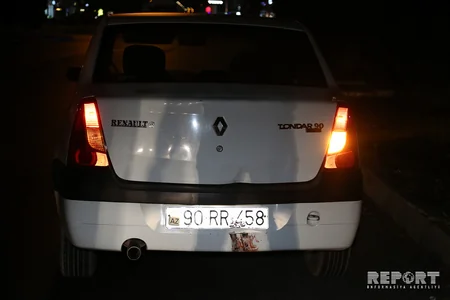 Bakıda motosiklet taksi ilə toqquşub, xəsarət alan var - VİDEO