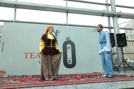Milli Teatr Günü münasibəti ilə “Hər yerdə teatr” adlı fləşmob keçirilib