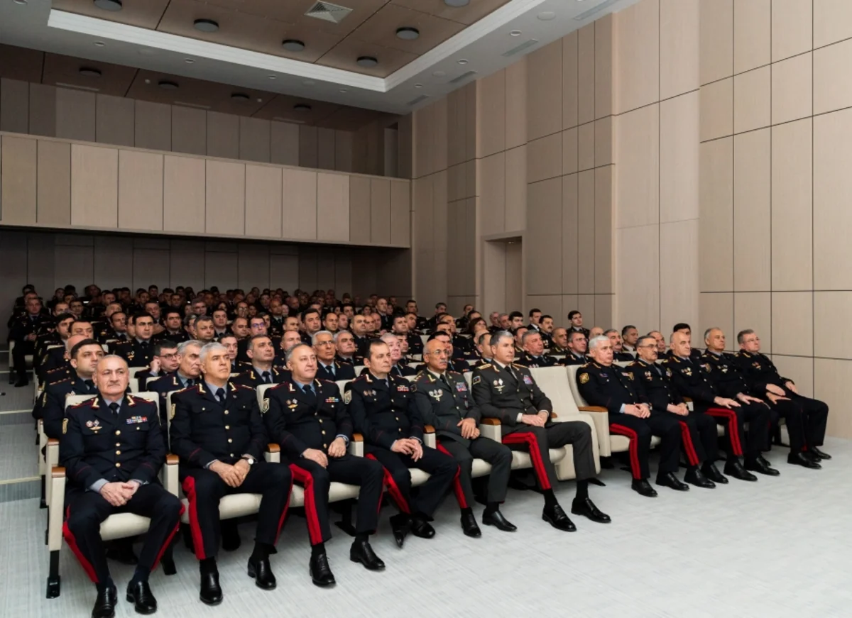 Daxili İşlər Nazirliyində Ulu Öndərin 100 illiyinə həsr olunmuş tədbir keçirilib