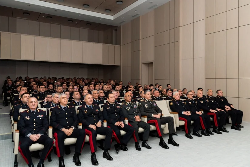 Daxili İşlər Nazirliyində Ulu Öndərin 100 illiyinə həsr olunmuş tədbir keçirilib