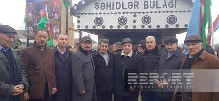 Cəlilabadda Şəhidlər bulaq kompleksinin açılışı olub 
