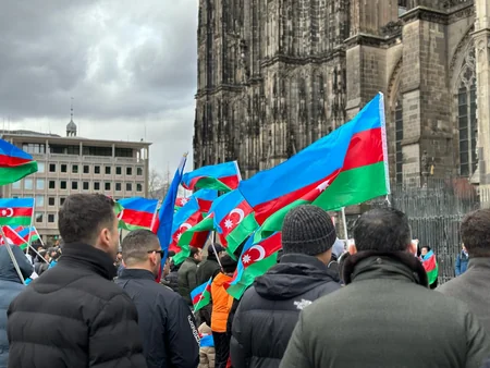 Action to commemorate victims of Khojaly genocide held in Germany