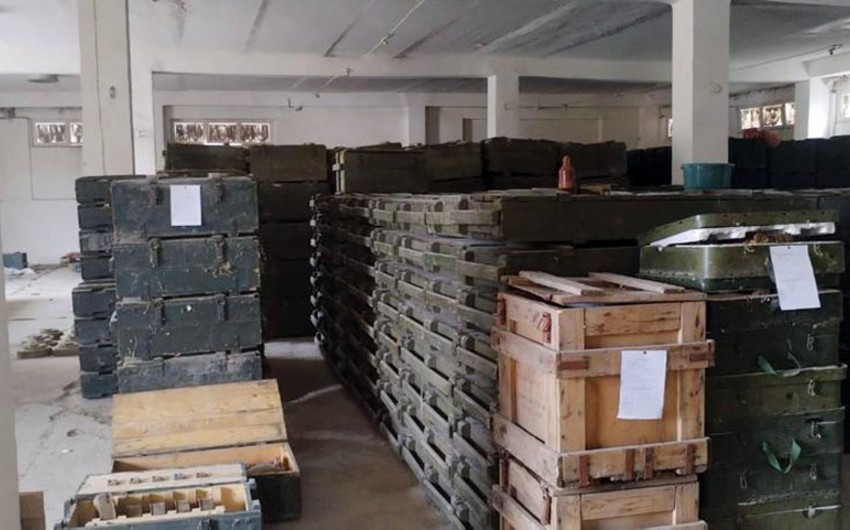 Large number of mines and improvised explosive devices detected in Karabakh region