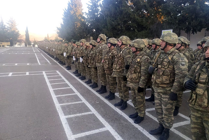 В армии Азербайджана проводятся учебные тренировки в новом учебном году
