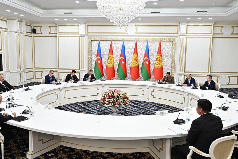 Состоялось заседание первого Межгосударственного совета между Азербайджаном и Кыргызстаном