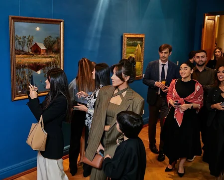 Bakıda Cəmilə Hacıyevanın Septem multisensor sərgisi açılıb - FOTO