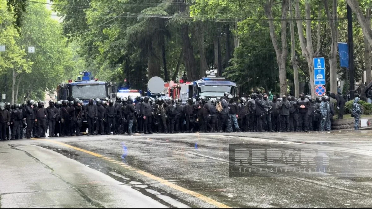 В Тбилиси мобилизовали спецназ для восстановления общественного порядка