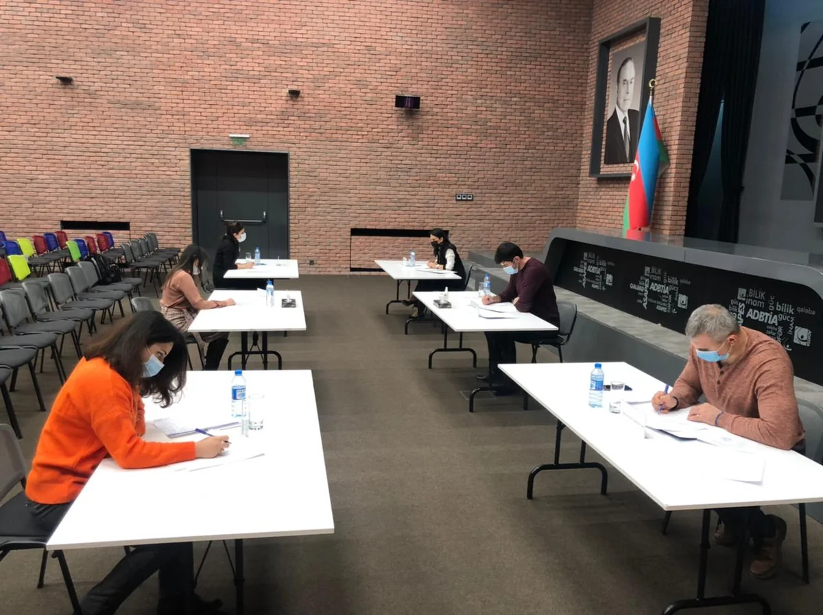 ADBTİA-da ilk dəfə doktoranturaya ixtisas imtahanı keçirilib