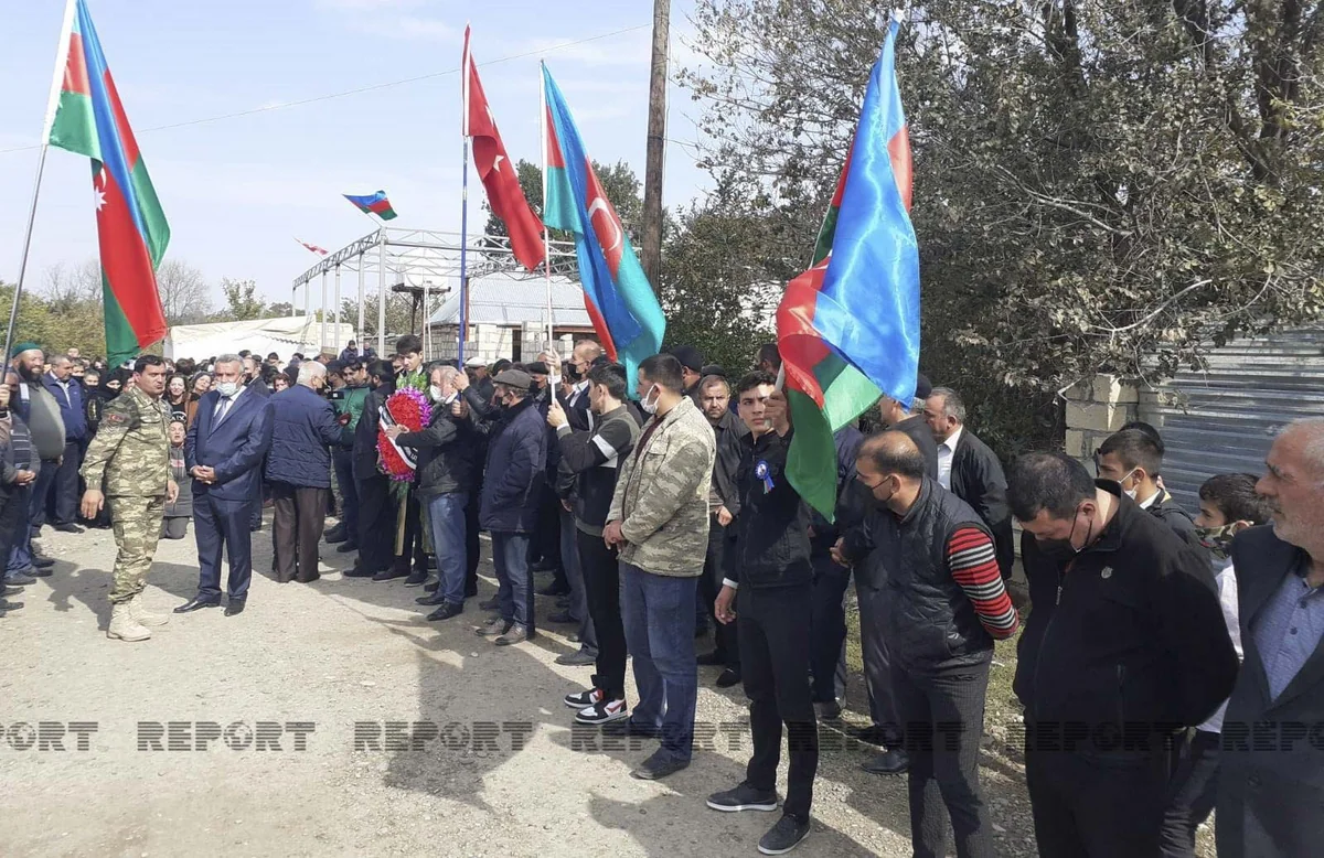 В Горанбое простились с шехидом Отечественной войны