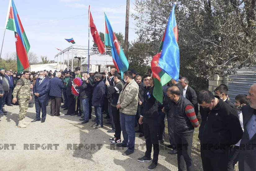 Vətən müharibəsi  şəhidi Goranboyda dəfn edilib