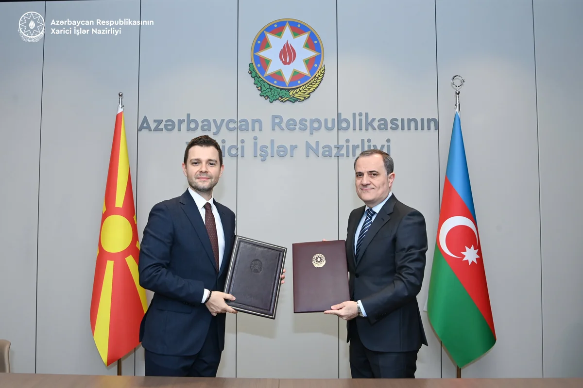 Azerbaijan and North Macedonia sign visa waiver agreement for diplomatic passport holders