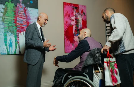 “Metamorfik bağlar:70/30” sərgisinin açılışı baş tutub