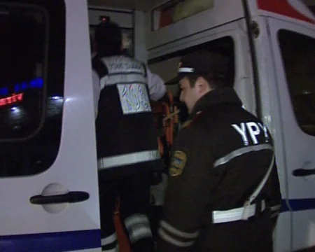 Bakıda avtoxuliqan yol polisinə xəsarət yetirərək hadisə yerindən qaçıb - FOTOLAR
