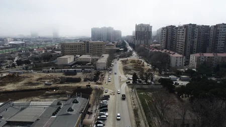 Nərimanovda bəzi küçələrdə su xətlərinin yeri dəyişdirilir