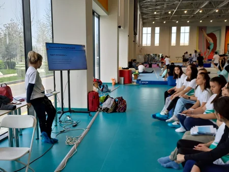 Aerobika gimnastikası üzrə məşqçilik kurslarının tədris hissəsinə start verilib