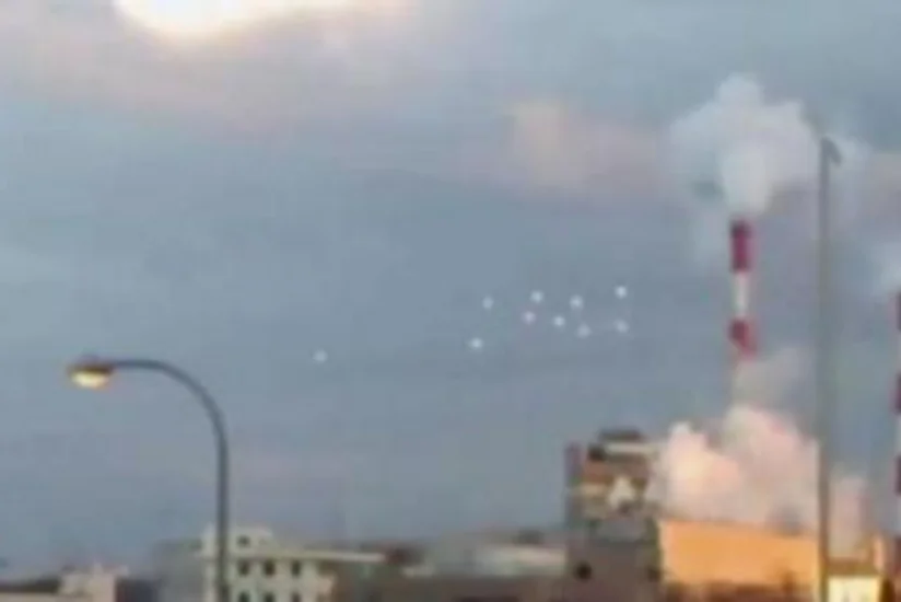 В Японии одновременно наблюдали 10 НЛО - ВИДЕО