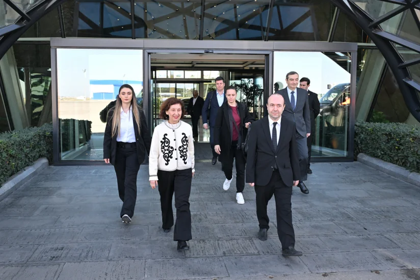 Şimali Makedoniya Prezidentinin Azərbaycana səfəri başa çatıb