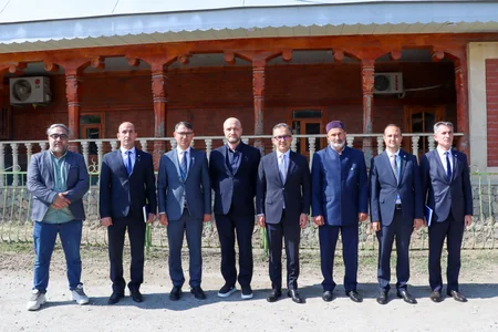 Ramin Məmmədov Qusardakı “Mustafa Kazdal” və Həsənqala kənd məscidlərini ziyarət edib