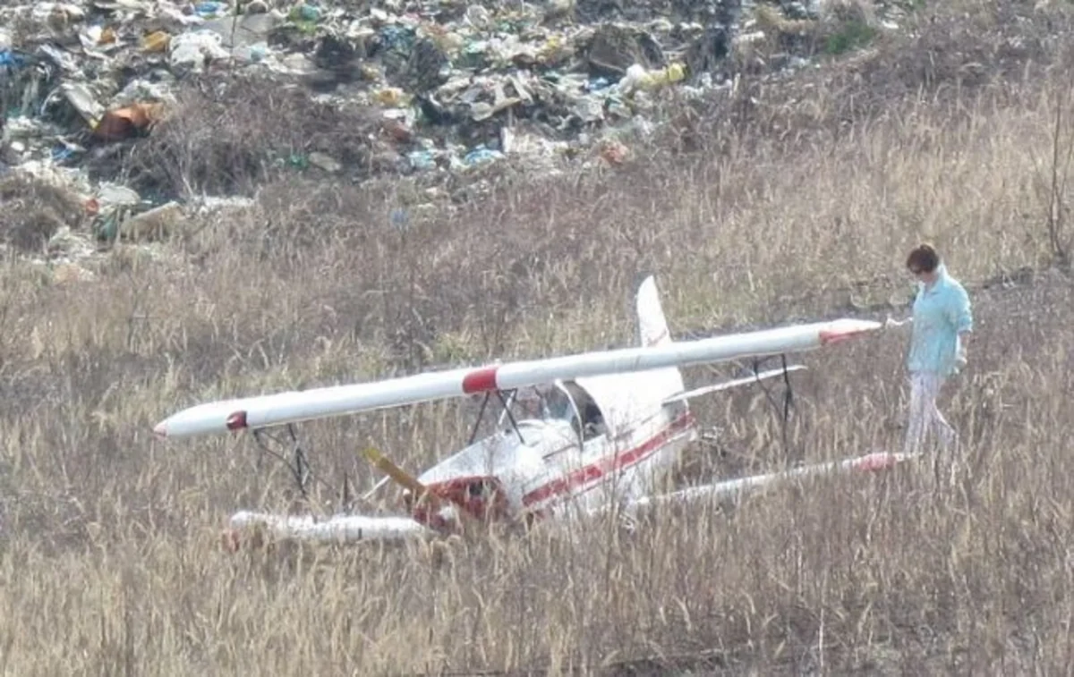Çexiyada idman planeri qəzaya uğrayıb