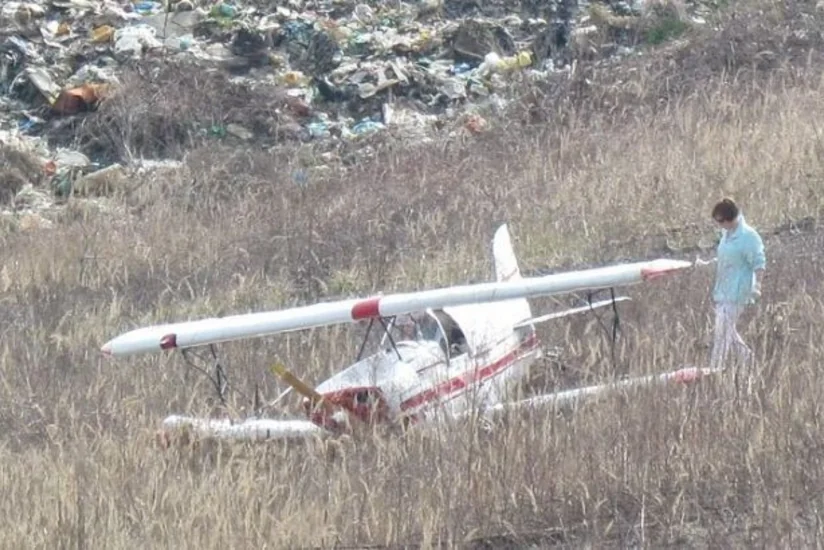 Çexiyada idman planeri qəzaya uğrayıb
