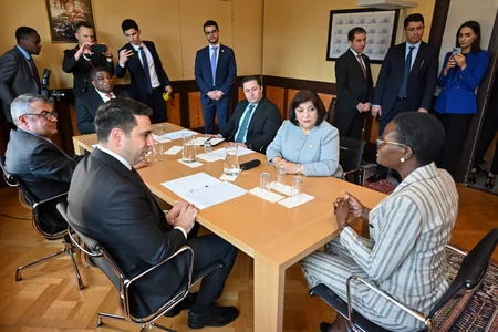 Cenevrədə Azərbaycan və Ermənistan parlamentlərinin sədrlərinin ikitərəfli görüşü keçirilib - YENİLƏNİB