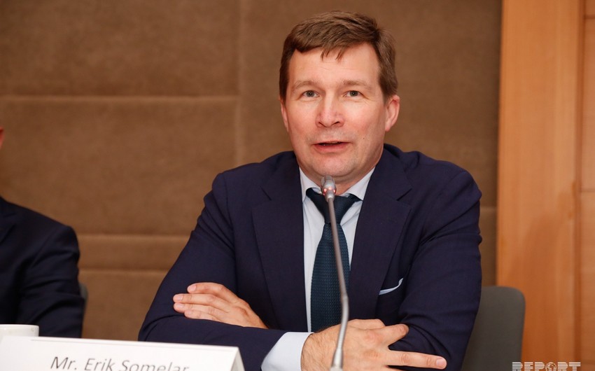 Erik Somelar: Cənub Qaz Dəhlizi strateji əhəmiyyətə malikdir