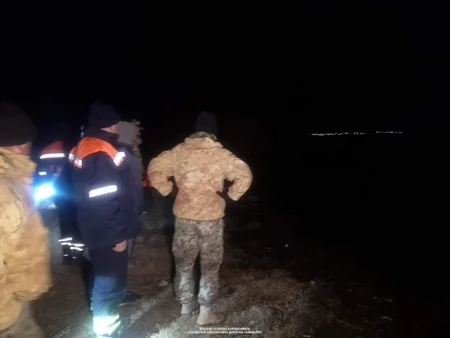 Azərbaycan-Gürcüstan sərhədində yerləşən göldə itən balıqçıların axtarışları nəticə verməyib