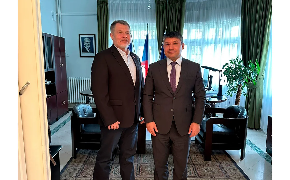 Azerbaijani, Czech diplomats mull situation in Syria