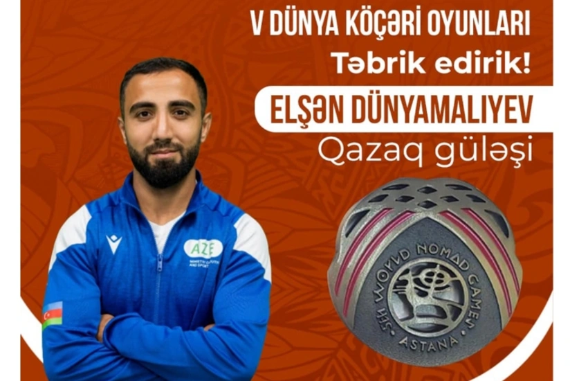 Azərbaycan Dünya Köçəri Oyunlarında üçüncü medalı qazanıb - YENİLƏNİB - 2