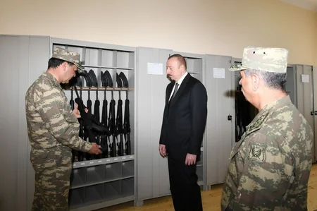 Ali Baş Komandan Raket Qoşunlarının “N” saylı hərbi hissəsinin açılışında iştirak edib - YENİLƏNİB