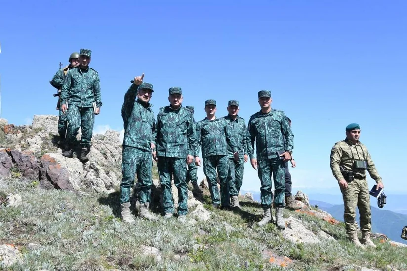Azərbaycan-İran sərhədində xidmət edən sərhədçilərə yeni tapşırıqlar verilib 