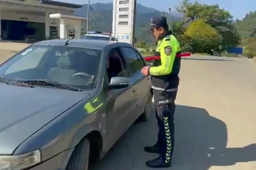 Lerikdə kobud qayda pozuntularına yol verən sürücülər aşkarlanıb