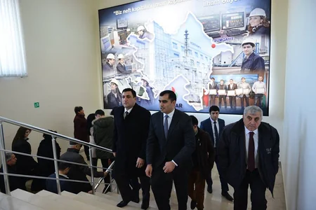 Azərikimya İstehsalat Birliyində ADNSU-nun nümayəndə heyəti ilə görüş keçirilib - FOTO
