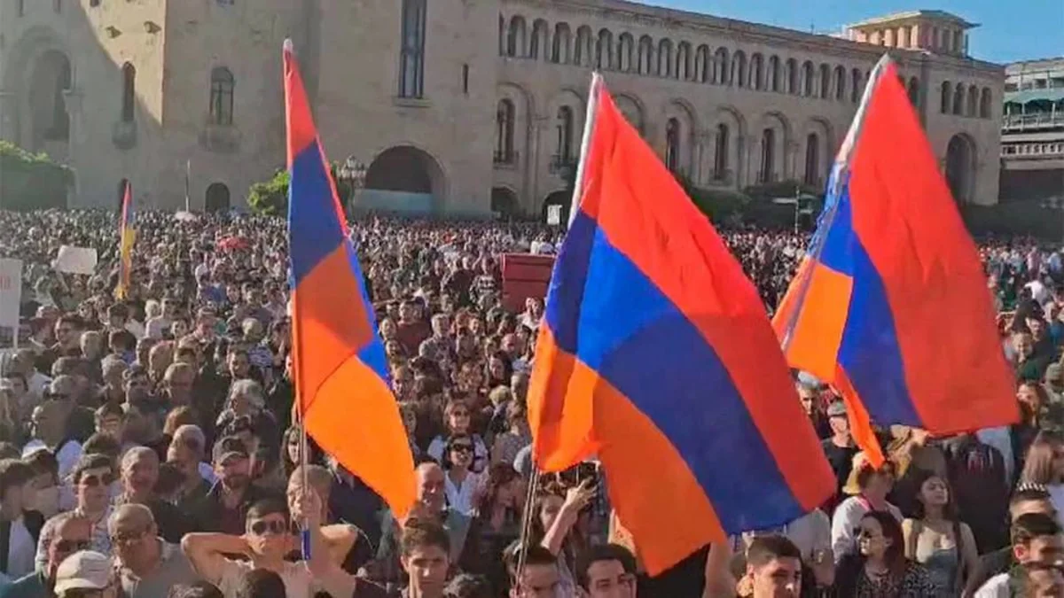 One of protest participants beaten, taken to prison in Yerevan