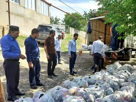 Türkiyənin dəstəyi ilə Gürcüstanda 1500-ə yaxın ailəyə Ramazan sovqatı paylanılıb