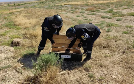 Naxçıvanın 5 kəndində hərbi sursatlar aşkarlanıb