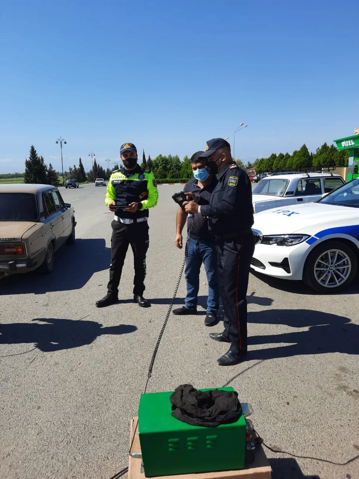 Samuxda 10 sürücü inzibati məsuliyyətə cəlb edilib