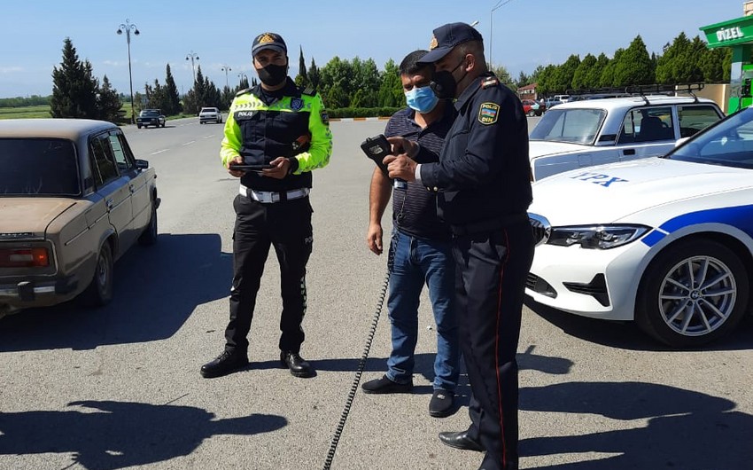 Samuxda 10 sürücü inzibati məsuliyyətə cəlb edilib