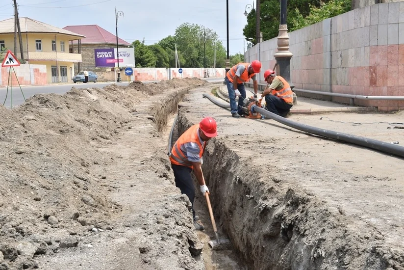Astarada içməli su təchizatı sisteminin böyük hissəsi yenidən qurulub