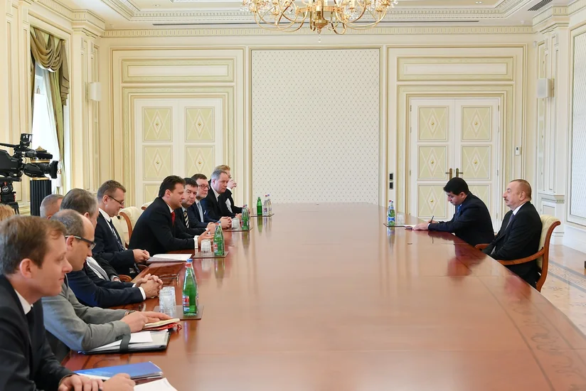 President receives delegation led by President of Chamber of Deputies of Czech Parliament