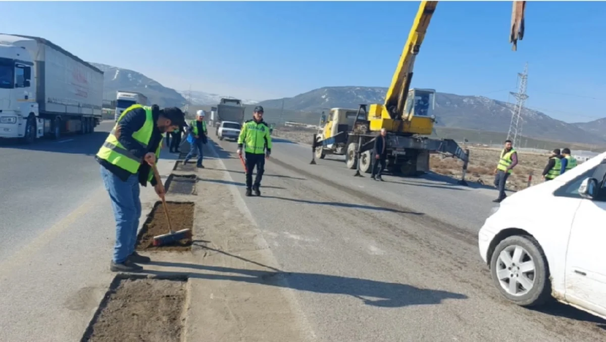 Baş Dövlət Yol Polisi İdarəsi Bakı-Quba yolundakı məhdudiyyətlə bağlı xəbərdarlıq edib
