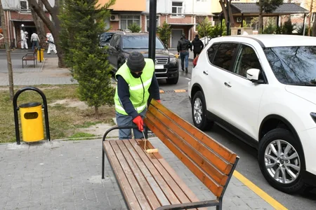 Bu gün Bakının 370 küçəsi yuyulub