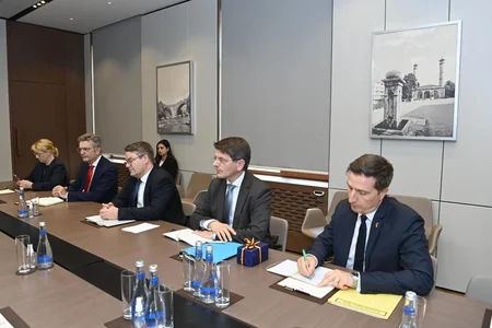 Министр иностранных дел Азербайджана встретился с Госминистром МИД Германии