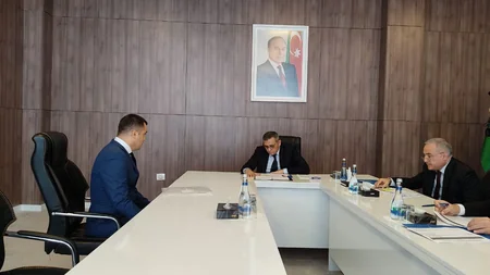Səfərbərlik Xidmətinin rəisi Şəkidə vətəndaşları qəbul edib