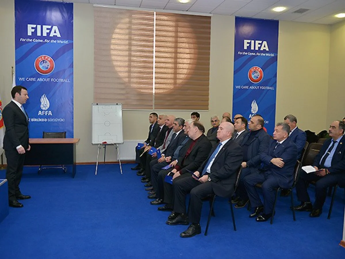 AFFA-da regional futbol federasiyalarının əməkdaşları üçün seminar keçirilib