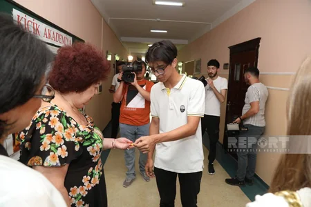 İrpen məktəbinin şagirdləri Akademik Zərifə Əliyeva adına liseydə olublar