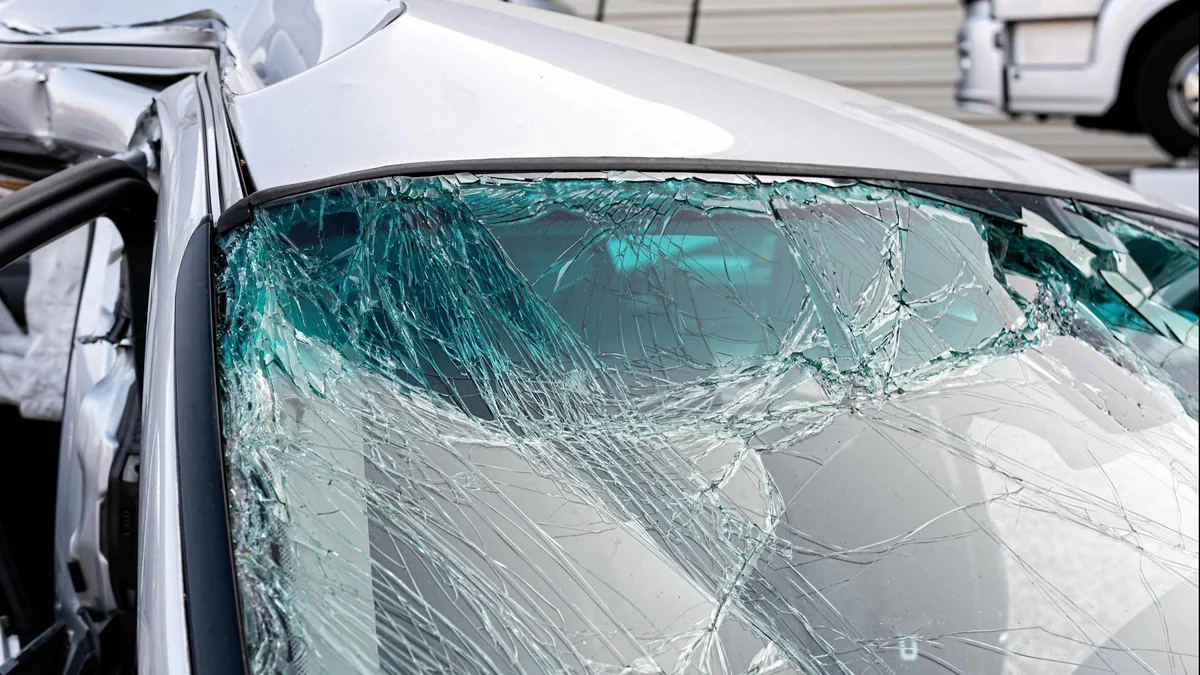 Ağdamda sürücü yol qəzasında yaralanıb