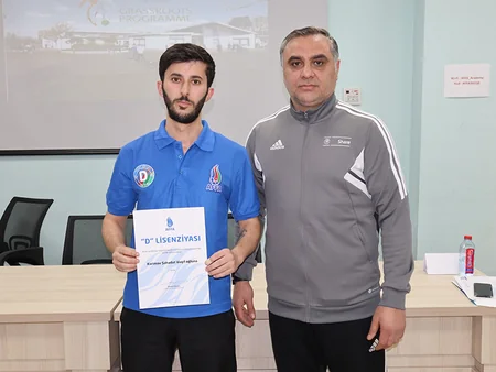 AFFA-nı təşkil etdiyi D kateqoriyalı məşqçi kurslarına yekun vurulub