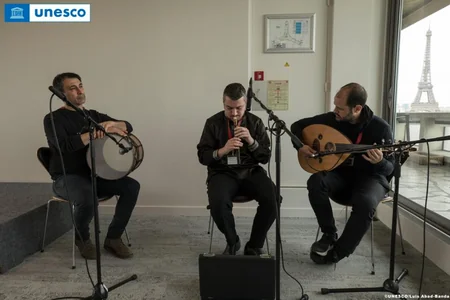 Fərid Qayıbov UNESCO-ya üzv ölkələrin Daimi nümayəndəliklərinin sessiyasında çıxış edib